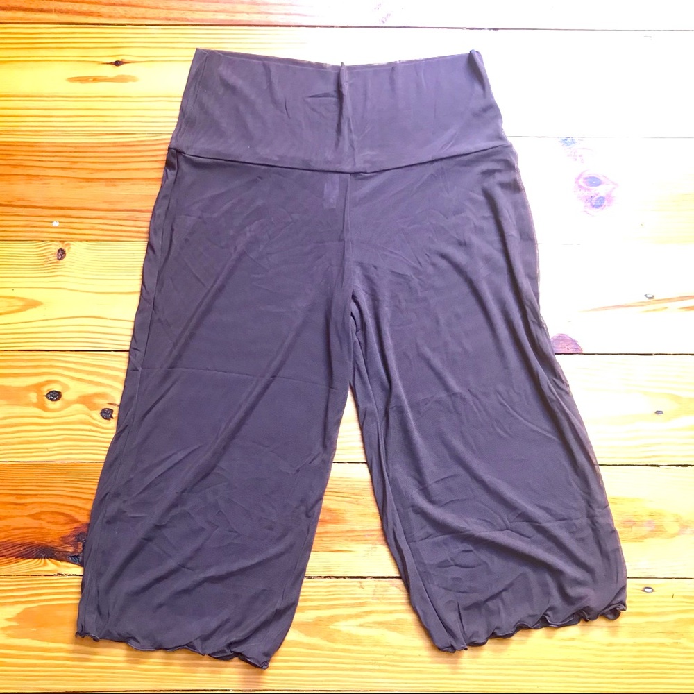 Victoria’s Secret Brown Mesh Capris Cover Ups, S